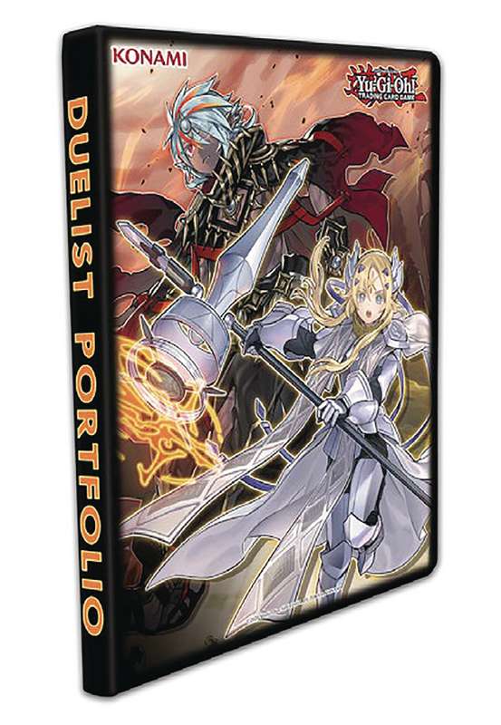 YU GI OH TCG ALBAZ ECCLESIA TRI BRIGADE 9 POCKET PORTFOLIO