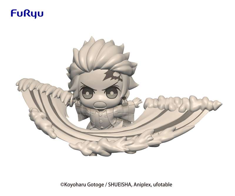DEMON SLAYER KIMETSU TANJIRO KAMADO HOLD FIGure