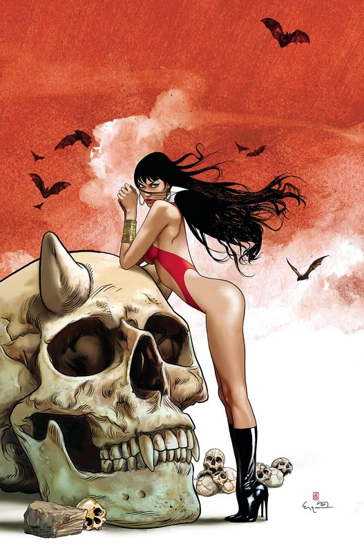 VAMPIRELLA DEAD FLOWERS #3 CVR G 1:10 RATIO VARIANT GUNDUZ VIRGIN  VAMPIRELLA DEAD FLOWERS #3 CVR G 1:10 RATIO VARIANT GUNDUZ VIRGIN
