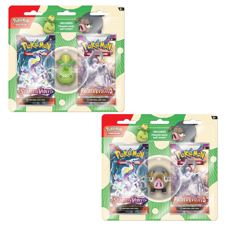 POKEMON Back to School: Eraser Blister 2023
