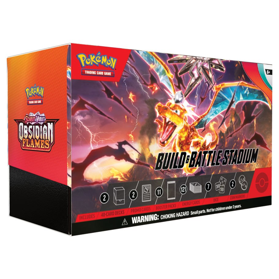 POKEMON TCG (PKM) Scarlet & Violet Obsidian Flames Build & Battle Stadium