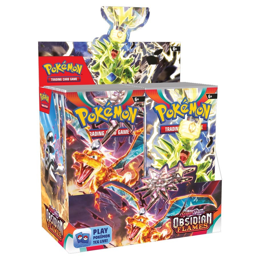 POKEMON TCG (PKMN): SCARLET AND VIOLET 3: Obsidian Flames Booster Pack
