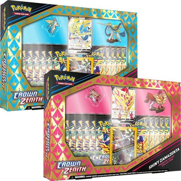Pokemon TCG: Sword & Shield - Crown Zenith Collection - Premium Figure Collection - Shiny Zacian / S