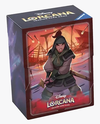 DISNEY LORCANA TCG: Rise of the Floodborn Deck Box - Mulan