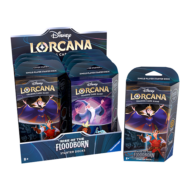 DISNEY LORCANA TCG: Rise of the Floodborn Starter Deck