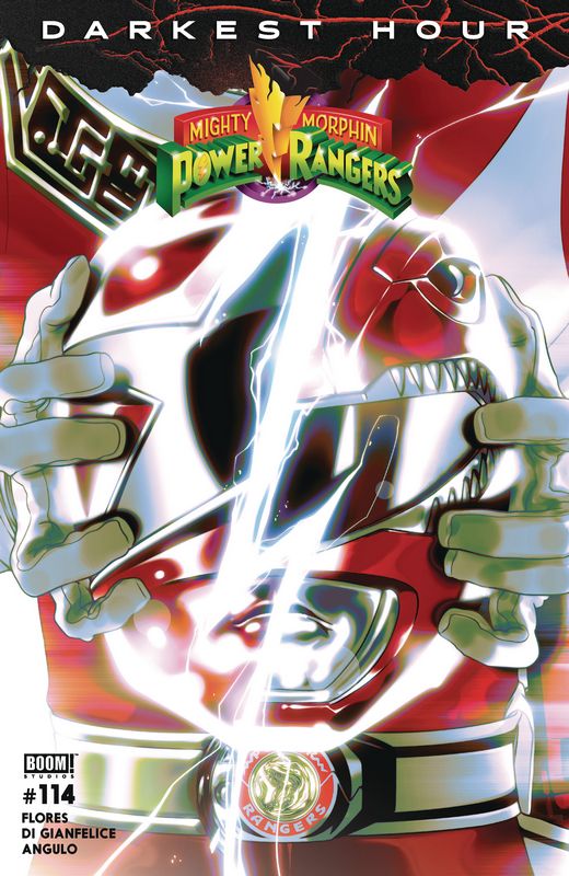MIGHTY MORPHIN POWER RANGERS #114 CVR C HELMET VARIANT MONTES