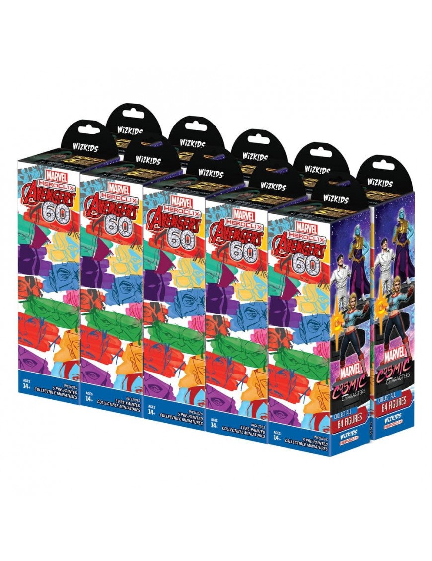 Marvel HeroClix: Avengers 60th Anniversary Booster