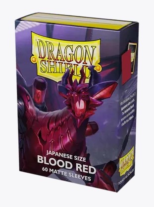 DRAGON SHEILD JAP SIZE BLOOD RED MATTE 60