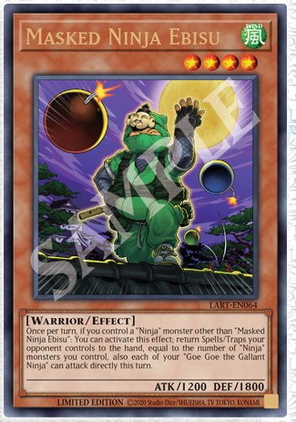 YU-GI-OH (YGO): LOST ART Masked Ninja Ebisu