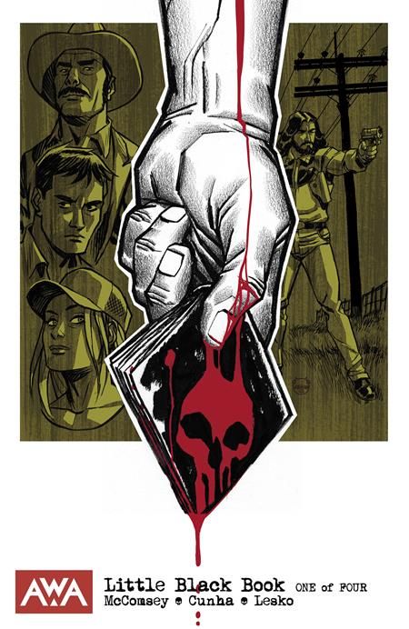 LITTLE BLACK BOOK #1 (OF 4) CVR B DAVE JOHNSON VARIANT (MR)
