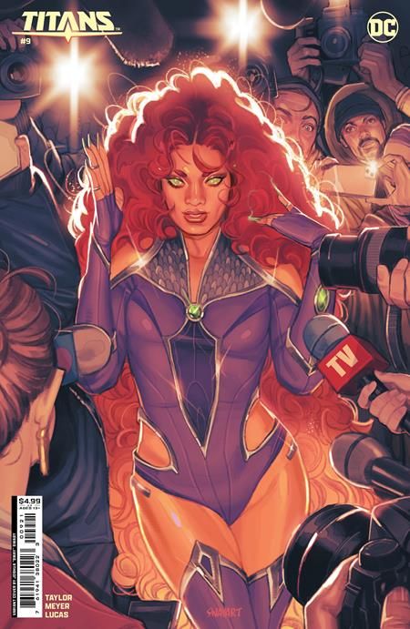 TITANS #9 CVR B JOSHUA SWAY SWABY CARD STOCK VARIANT