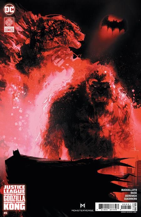 JUSTICE LEAGUE VS GODZILLA VS KONG #5 (OF 7) CVR B JOCK CARD STOCK VARIANT