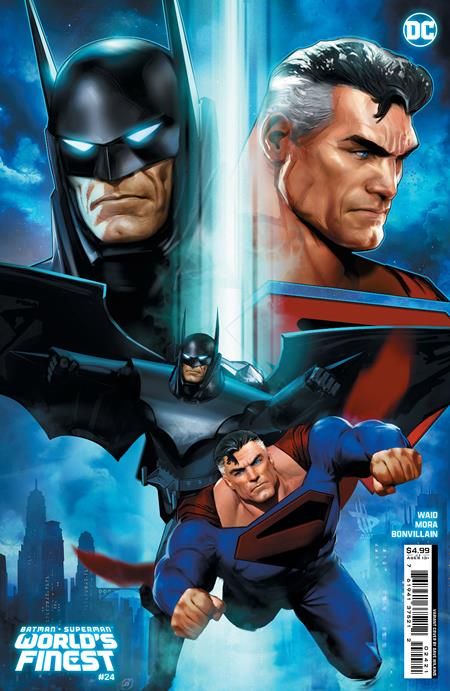 BATMAN SUPERMAN WORLDS FINEST #24 CVR B DAVE WILKINS CARD STOCK VARIANT