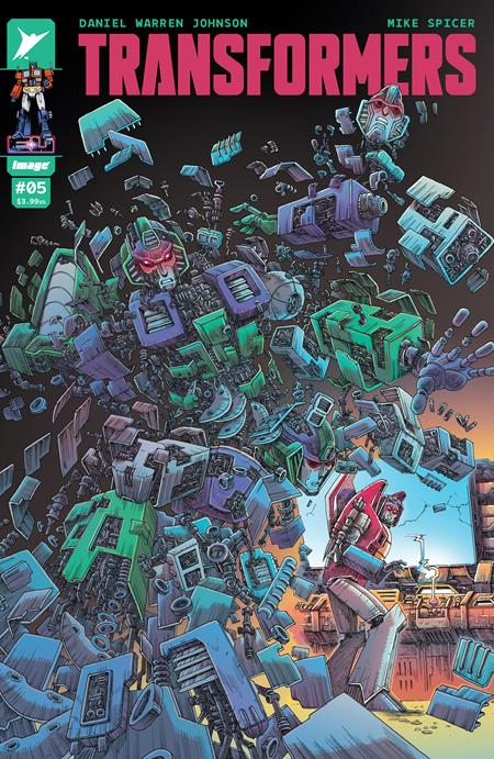 TRANSFORMERS #5 CVR B STOKOE VARIANT