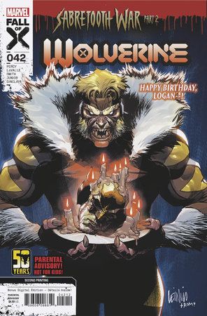 WOLVERINE ##42 LEINIL YU 2ND PRINTING VARIANT