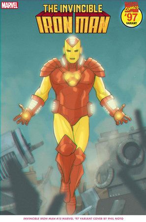 INVINCIBLE IRON MAN #15 PHIL NOTO MARVEL 97 VARIANT [FHX]