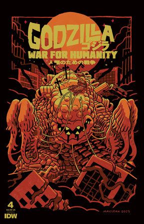 Godzilla: The War for Humanity ##4 Cover A (MacLean)