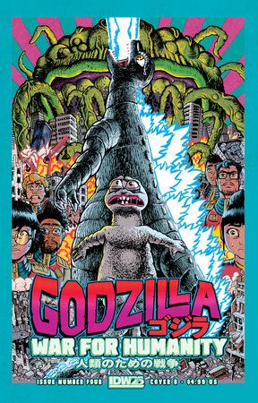 Godzilla: The War for Humanity ##4 Variant B (Smith)