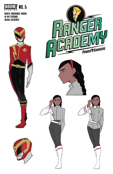 RANGER ACADEMY #5 CVR B CHARACTER DESIGN VARIANT MI-GYEONG