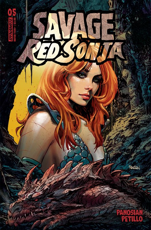 SAVAGE RED SONJA #5 CVR A PANOSIAN  SAVAGE RED SONJA #5 CVR A PANOSIAN