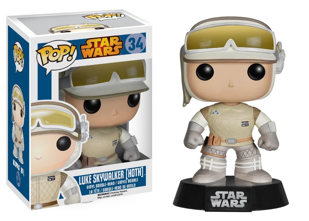 POP STAR WARS LUKE SKYWALKER HOTH #34