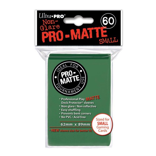 ULTRA PRO NON GLARE PRO-MATTE GREEN SMALL