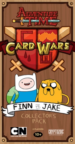 ADVENTURE TIME CARD WARS FINN VS. JAKE COLLECTOR'S PACK