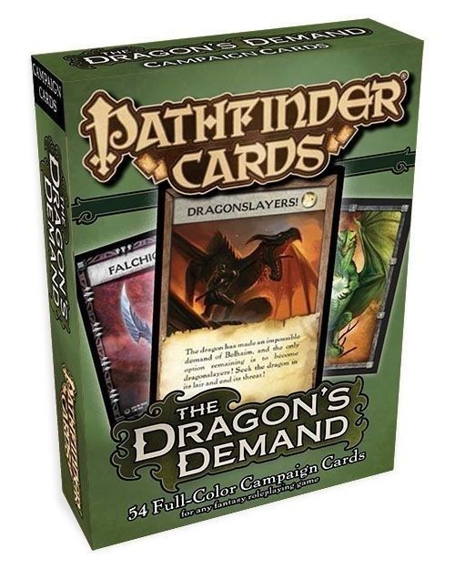 PATHFINDER CARDS THE DRAGON'S DEMAND