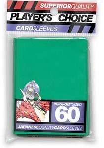 Players Choice Yu-Gi-Oh Sized Gaming Sleeves-Green