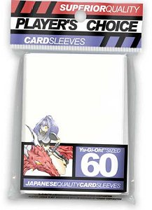 Players Choice Yu-Gi-Oh Sized Gaming Sleeves- White