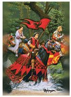 Ultra-Pro Gallery Series Deck Protector - Parkinson Standard Sized Gaming Sleeves : Horsemen