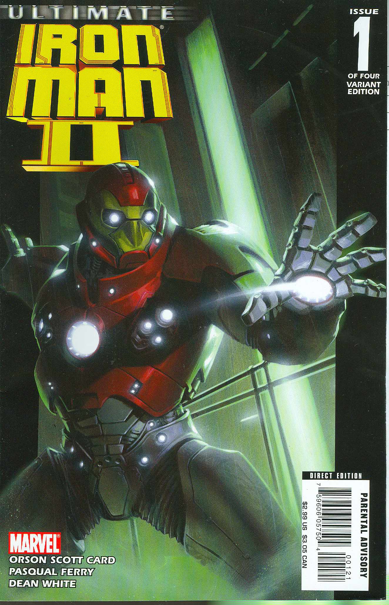 ULTIMATE IRON MAN II DELLOTTO VARIANT #01 Of(5)
