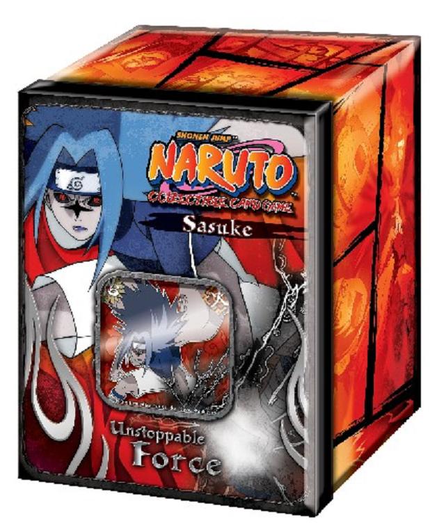NARUTO TCG: 1 of 3 Tin; Sasuke