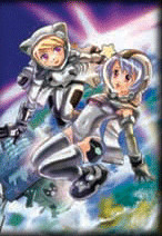 4 Pocket Portfolio: Space Girls