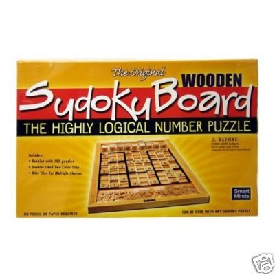 The Original Wooden Sudoku Board