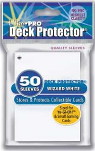 Ultra Pro Deck Protector YuGiOh Sized Sleeves- White