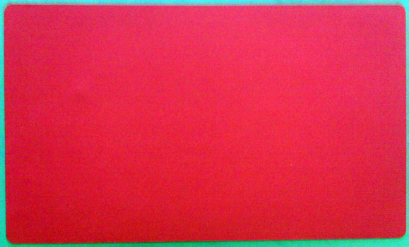 Blank Red Gaming Playmat