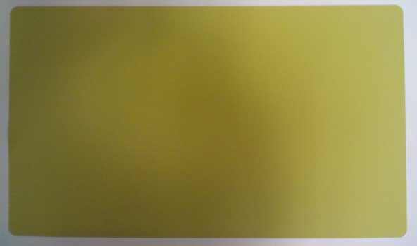 Blank Yellow Gaming Playmat